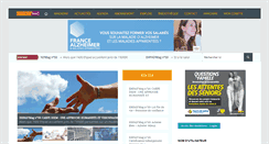 Desktop Screenshot of ehpad-magazine.com
